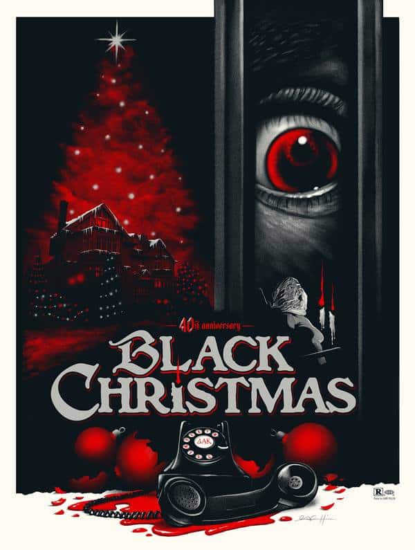 black christmas poster