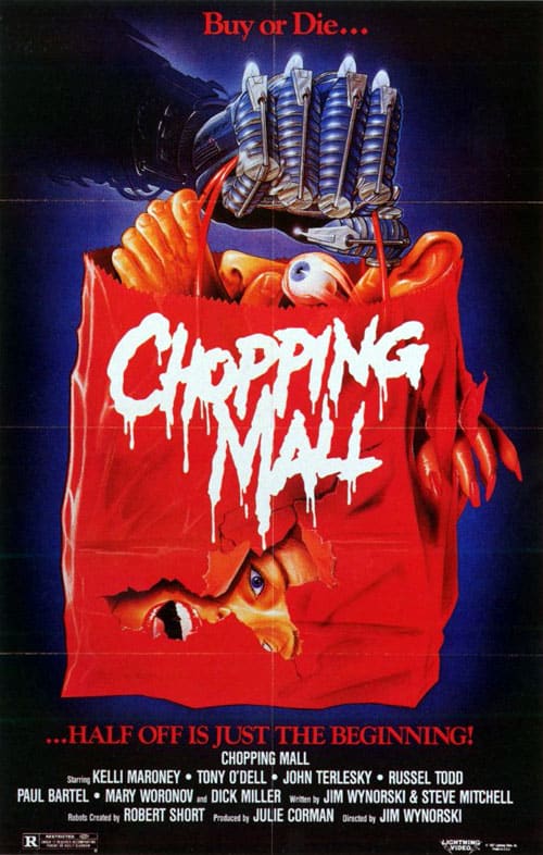 chopping mall poster