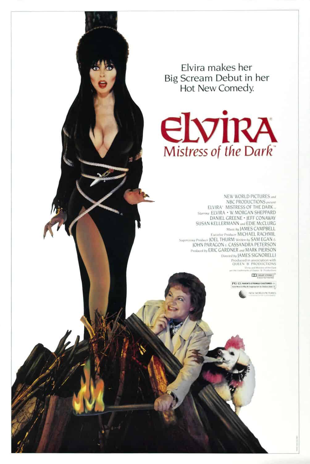 elvira mistress of the dark poster