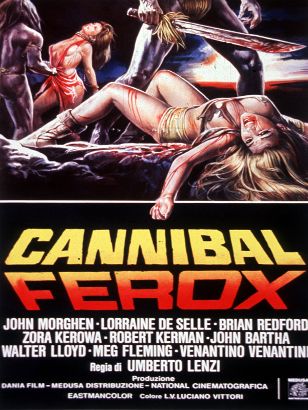 cannibal ferox poster