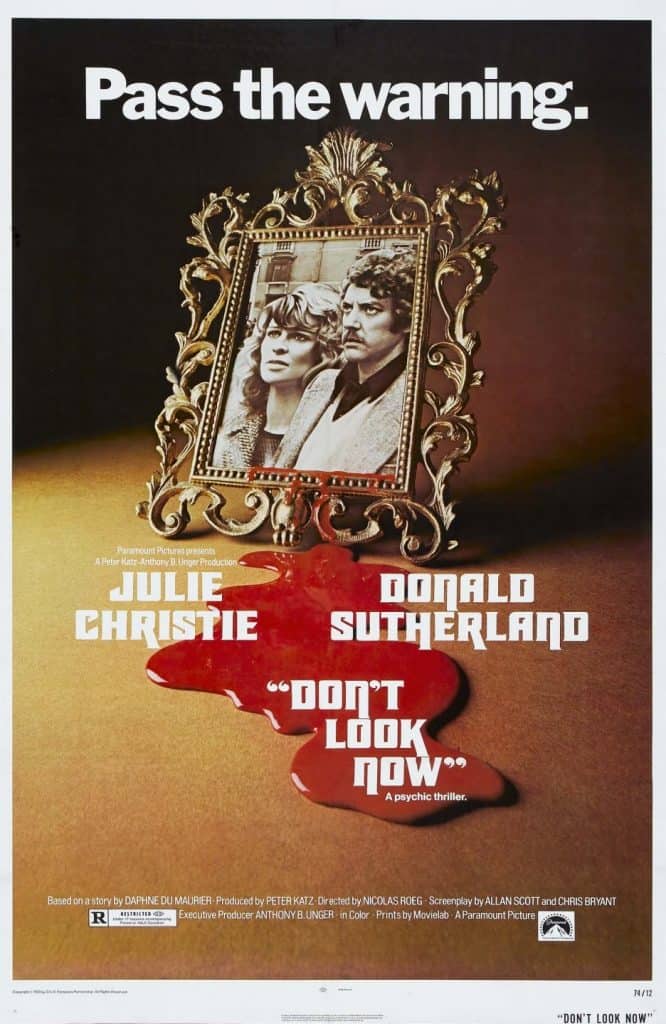don't look now poster