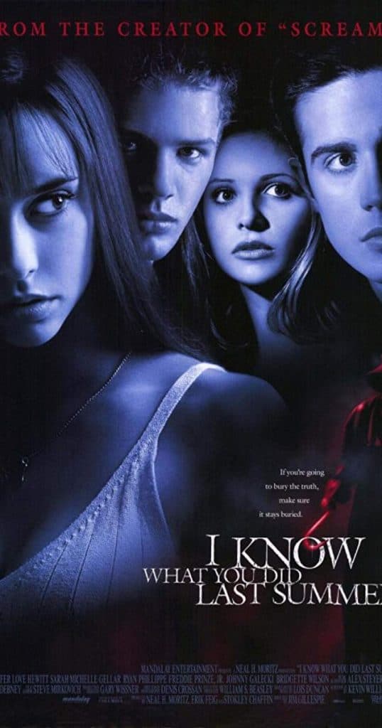 I know what you did poster
