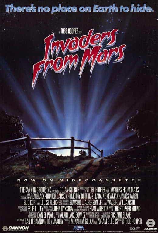 invaders from mars poster