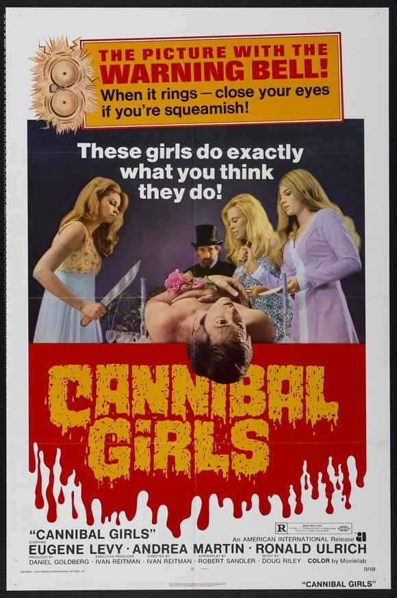 cannibal girls poster