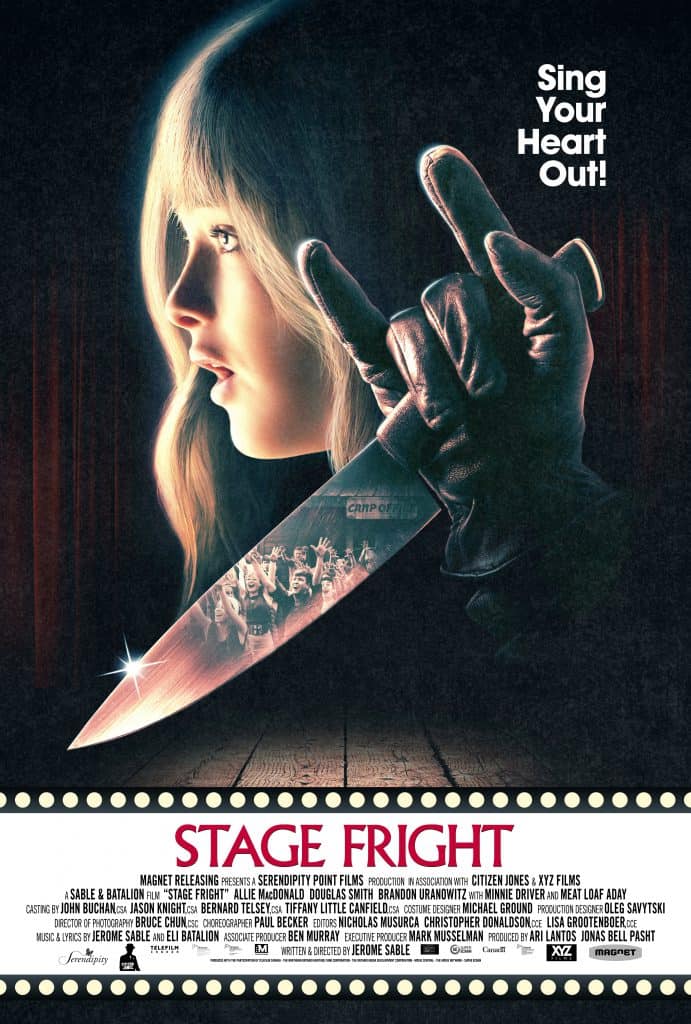 stage fright poster