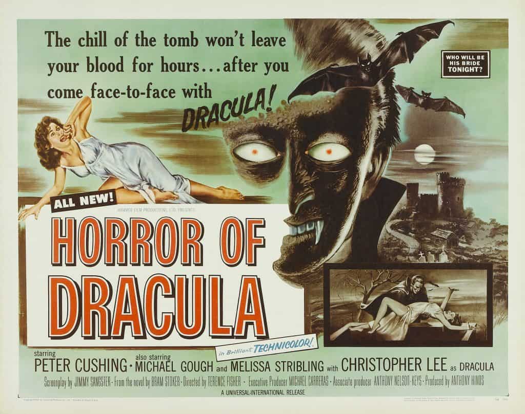 horror of dracula poster