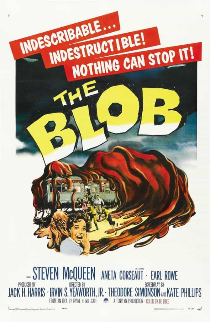 The Blob 1958 Movie Poster